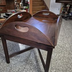 Antique Serving Tray / Coffee Table