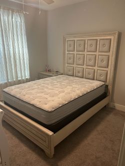 Ophelia & Co. Inaki Queen Bedroom Set – Bed + Mattress + Nightstand