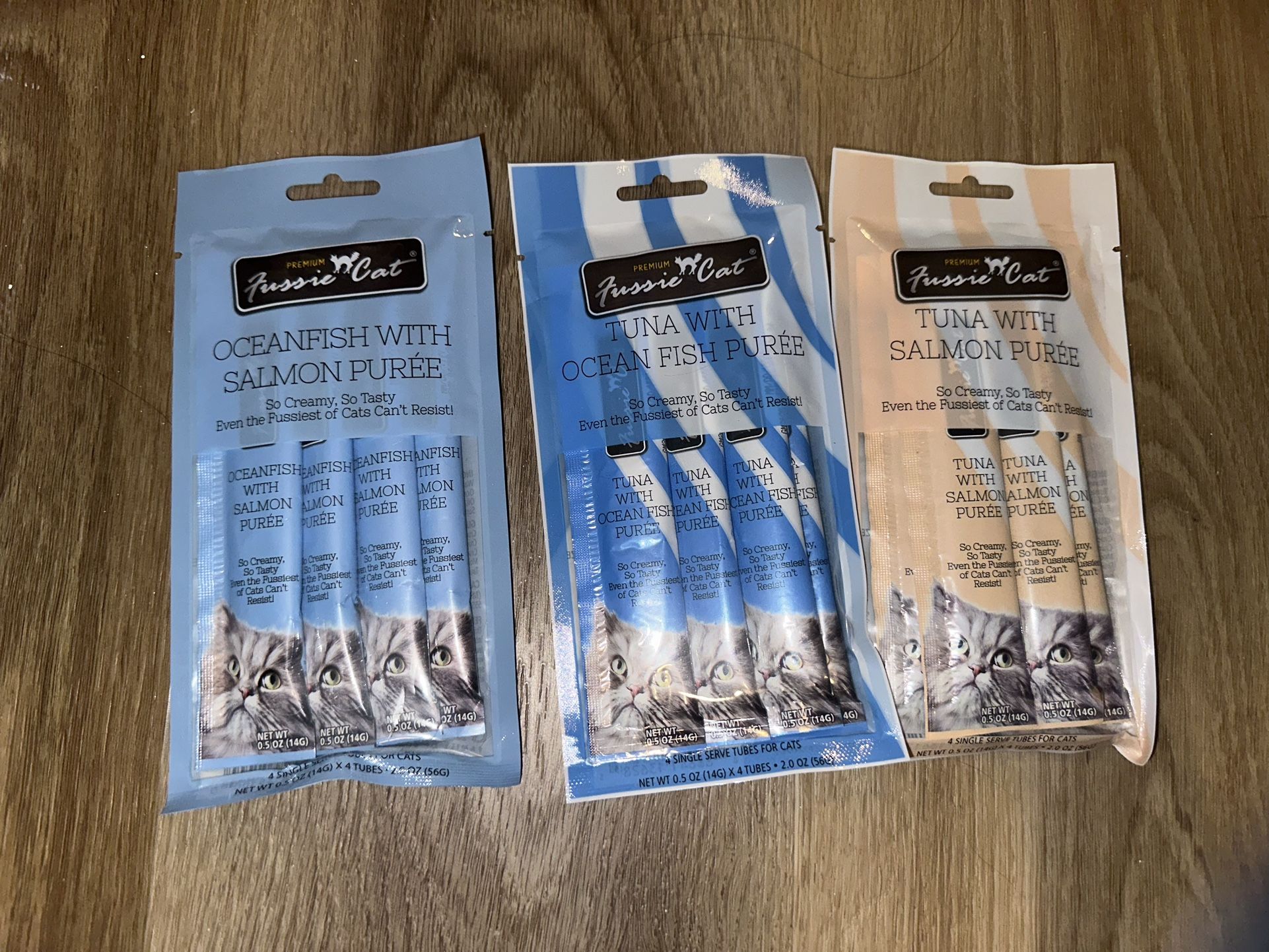 Fussie Cat Puree Cat Treats