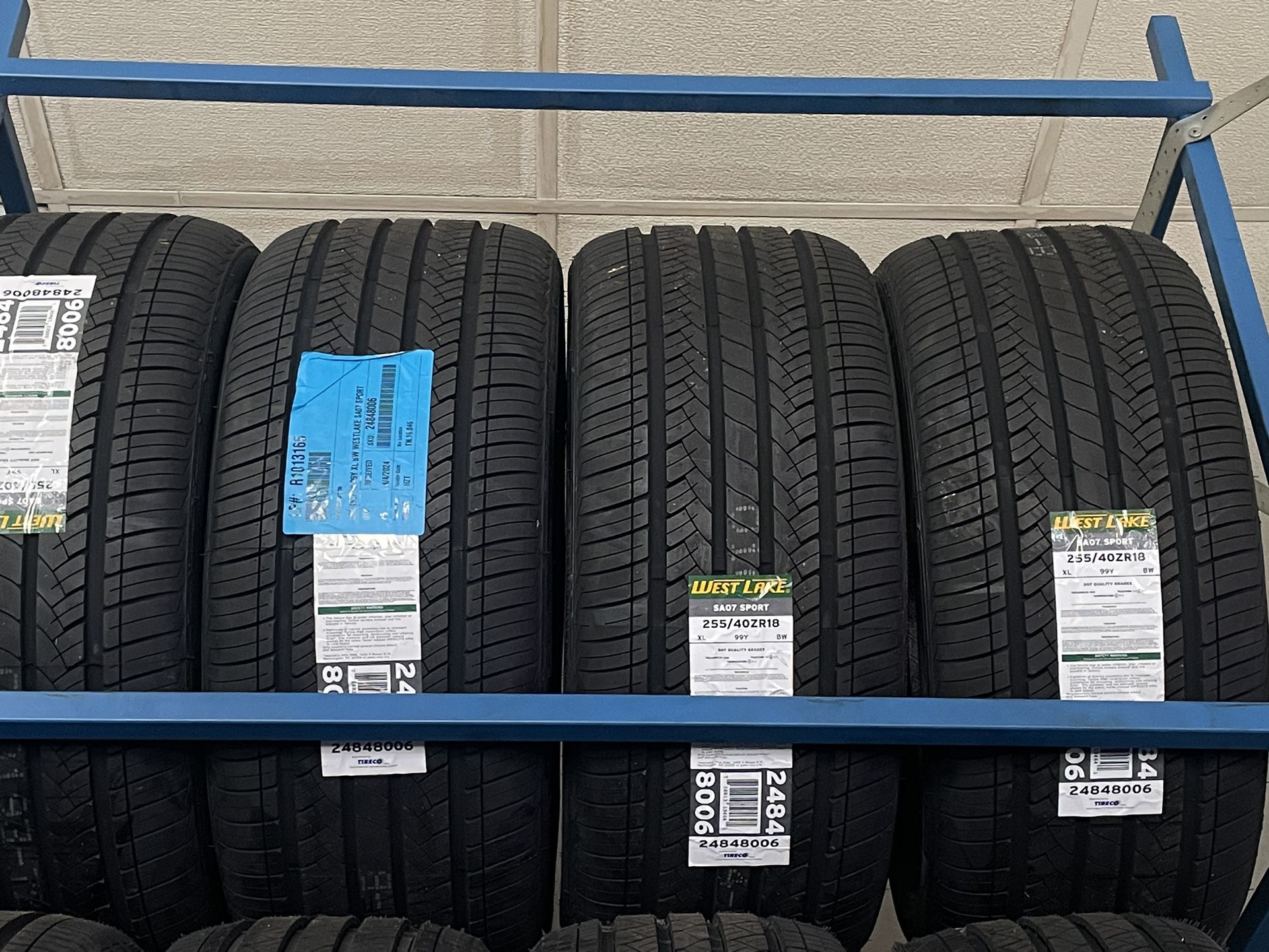255-40-18 New Tires 45,000 Mileage Warranty For $405/Set💰0508 New Tires