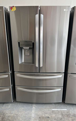 LG 4‑Door French Door Fridge – Stainless, Water & Ice