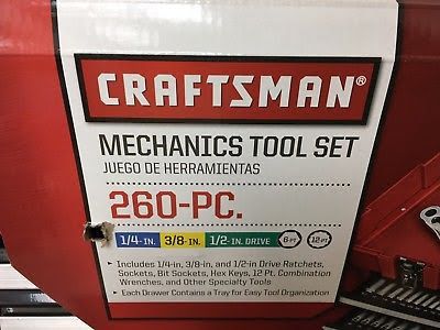 Craftsman 260 piece tool set online