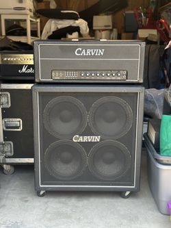 Carvin X100B With Matching 4x12 Cabinet 
