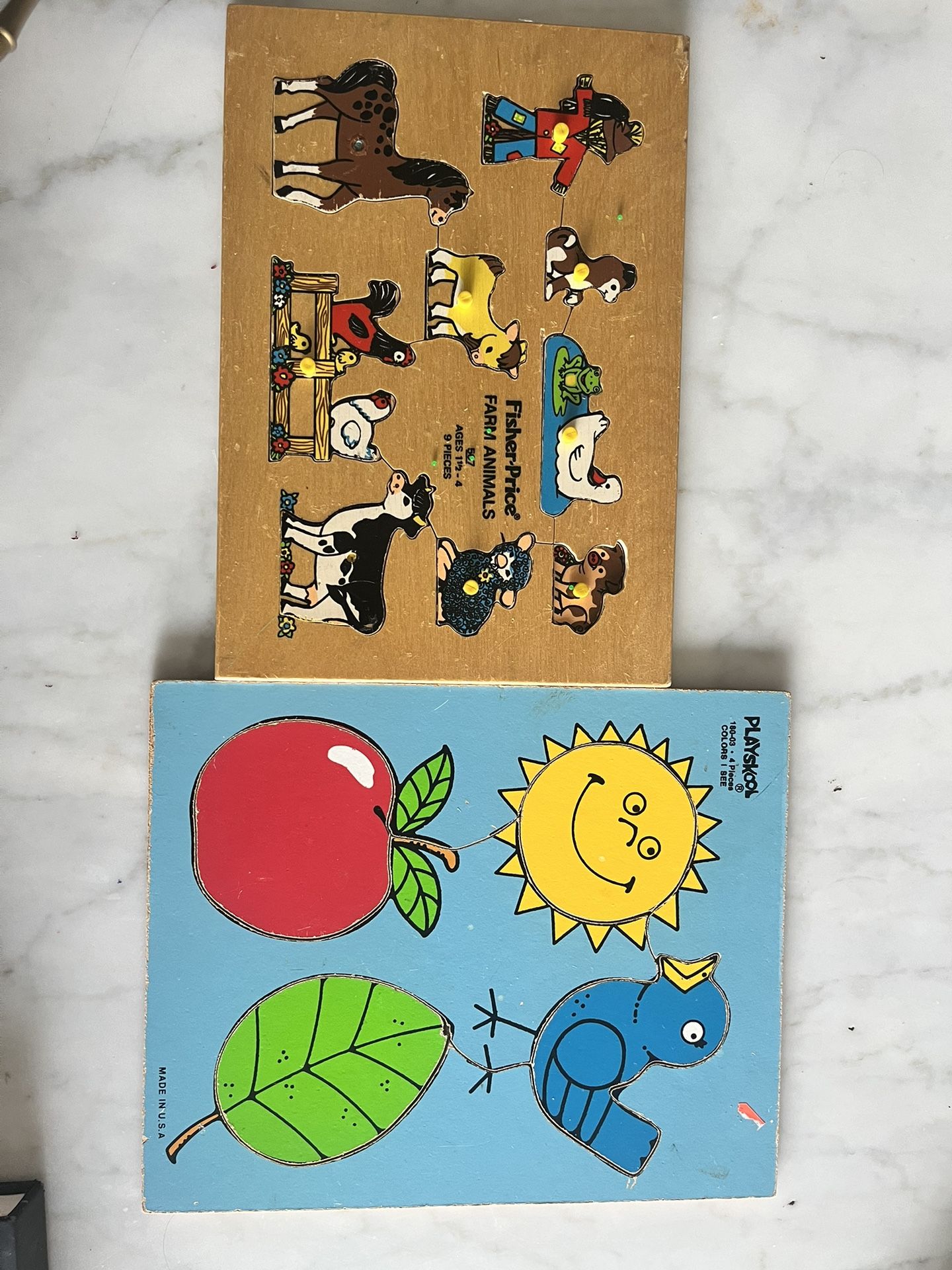 Vintage Fisher Price Puzzles