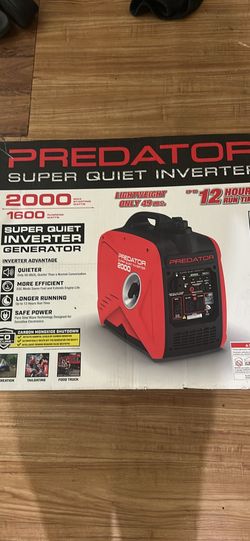 Predator Super Quiet inverter Generator