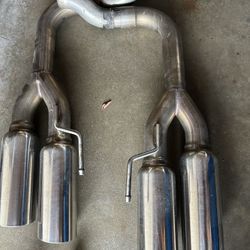 Muffler Delete Pipes, Mustang Gt 15-23 , Non Active 