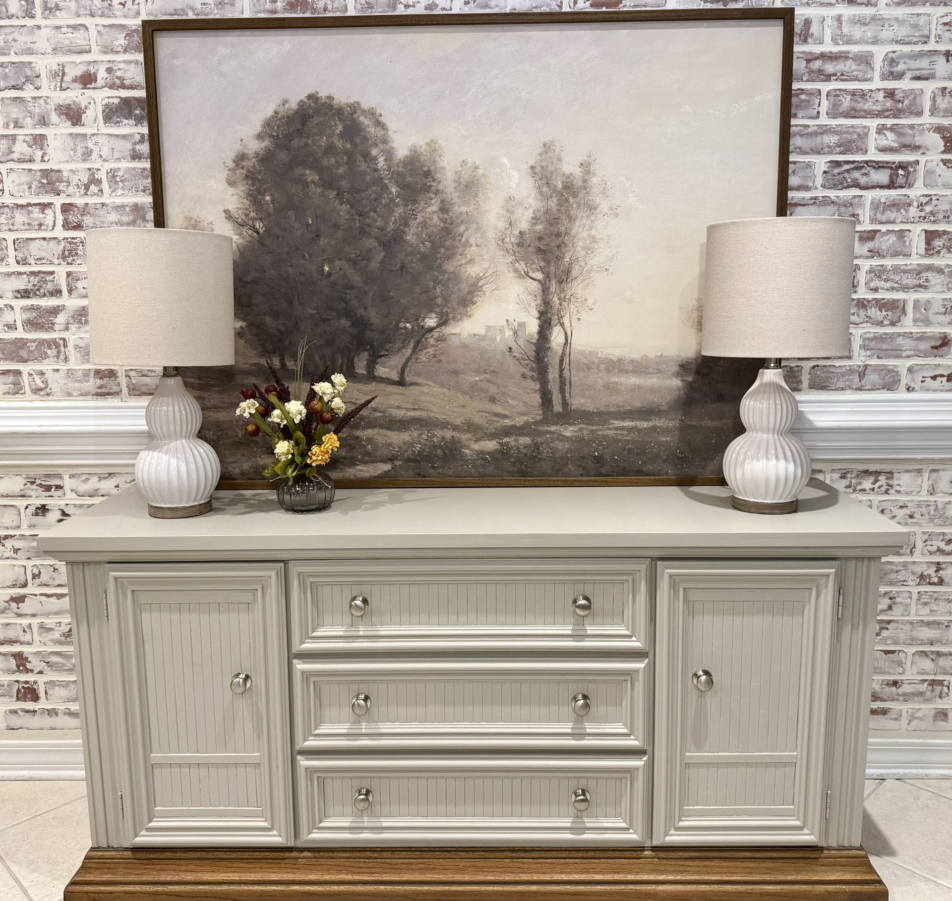 Beautiful Solid Wood Sideboard / Buffet Cabinet – Excellent Condition!