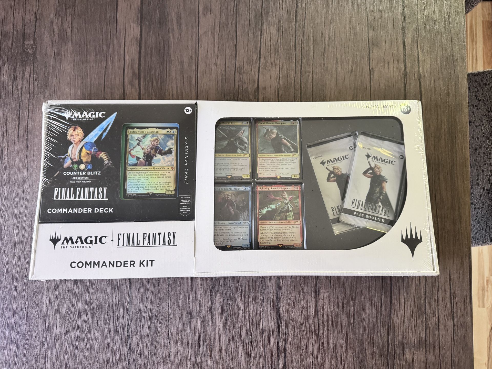 FINAL FANTASY Deluxe Commander Kit - Counter Blitz (Tidus) Magic the Gathering