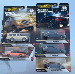 Hot Wheels Fast And Furious 25th anniversary