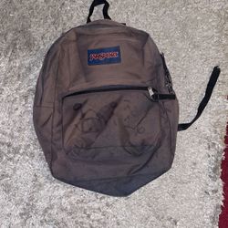 Grey Jansport Backpack 