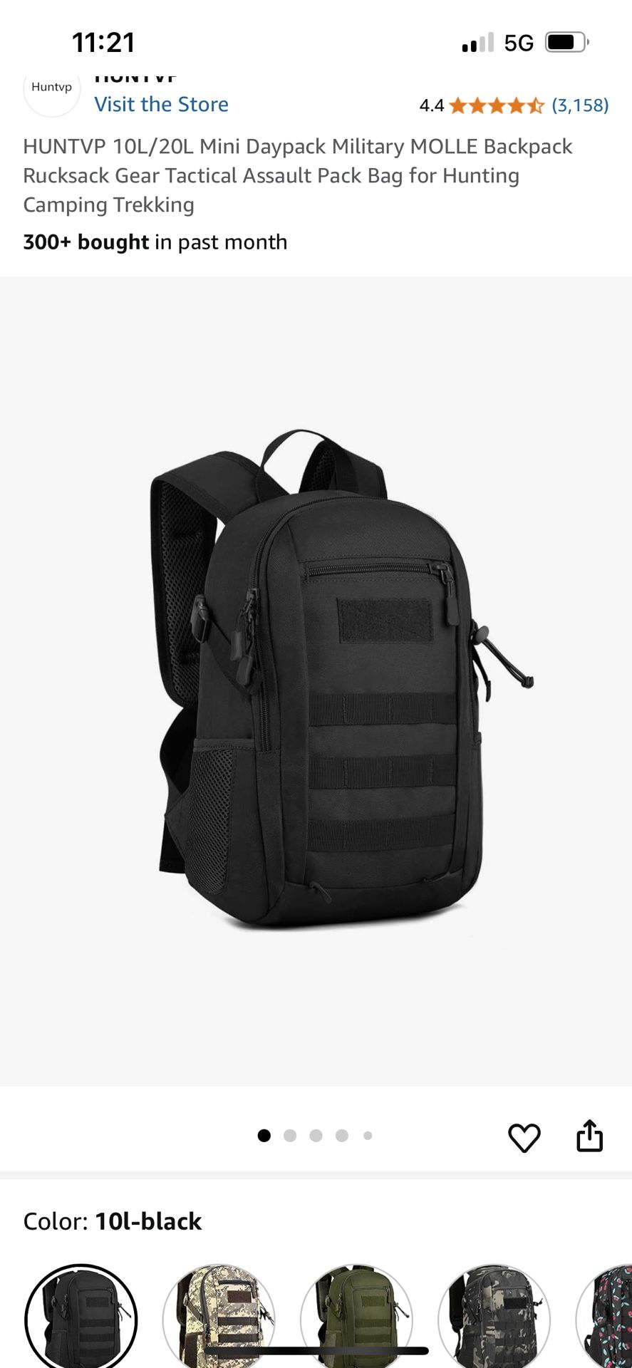 Military Tactical Backpack