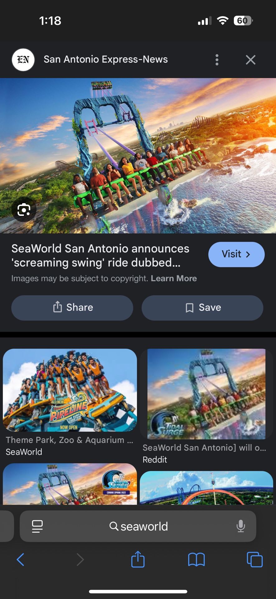Seaworld Tickets