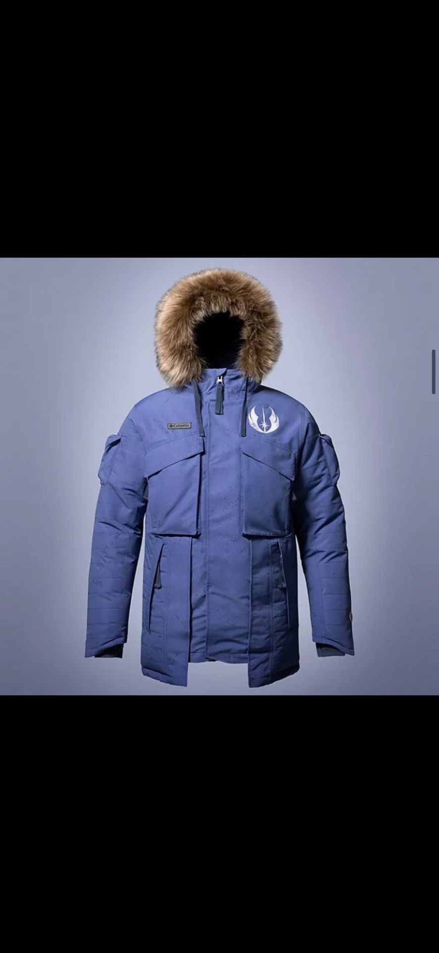 Columbia Star Wars Anakin jacket size s