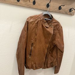 Ralph Lauren Leather Jacket Size 18