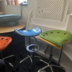 Colorful Tractor Stools