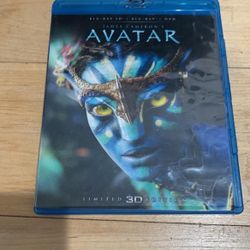 Avatar Blu-ray 3D, Blu-ray, DVD