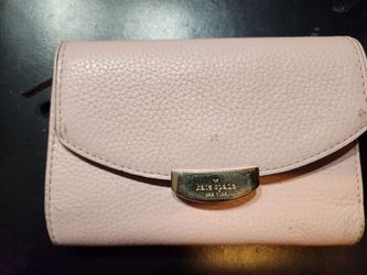 Kate  Spade Mulberry Street Callie Trifold wallet Pebbled Leather
