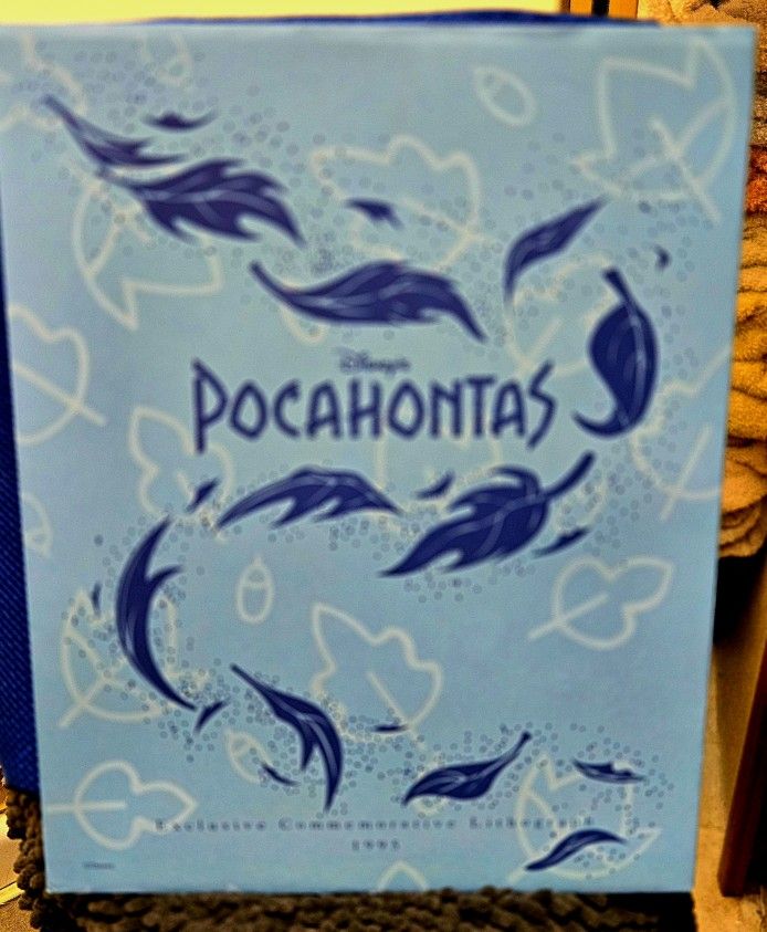 Vintage Disney Store Pocahontas 1995 Lithograph Print Exclusive Commemorative