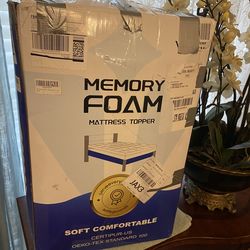 King memory foam topper