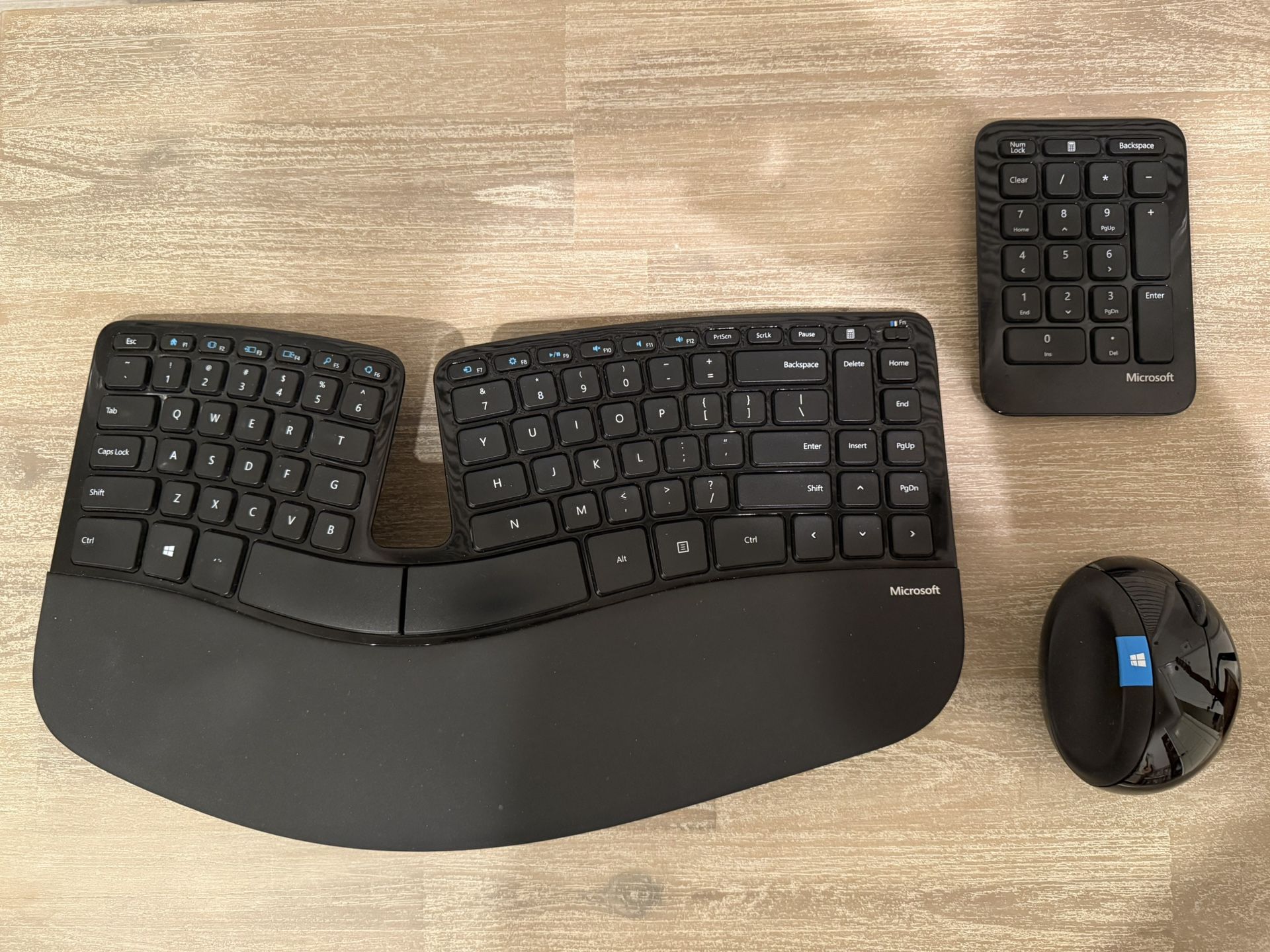 Microsoft Sculpt Wireless Keyboard, Mouse, and Ten-Key