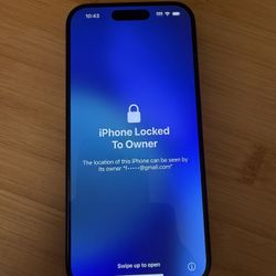 iPhone 15 Pro iCloud Locked Use For Parts Only 