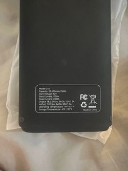 Car jump starter