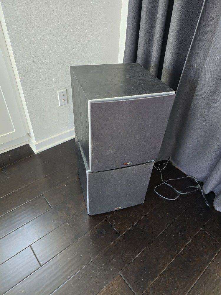 2 Polk PSW10 Subwoofers