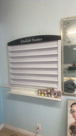 Polish rack