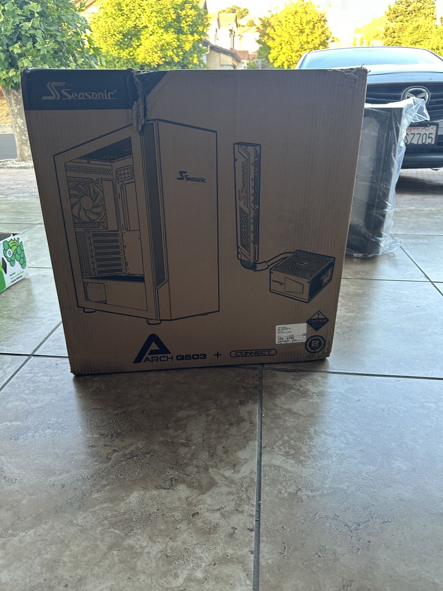 Seasonic ARCH Q503 Mid-tower Case with Seasonic CONNECT 750W 80 PLUS Gold Power