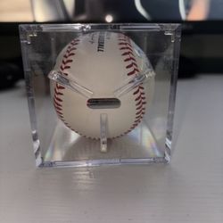 Signed Mike Trout Ball With Authentication