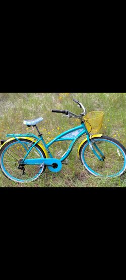 Margaritaville cruiser bike beach cruiser 7 speed bicycle 26” tires
