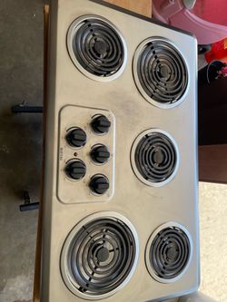 Electric coil cooktop / stove