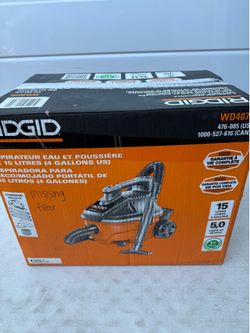 RIDGID 4 Gal. 5.0 Peak HP Portable Shop Vacuum Wet Dry Vac