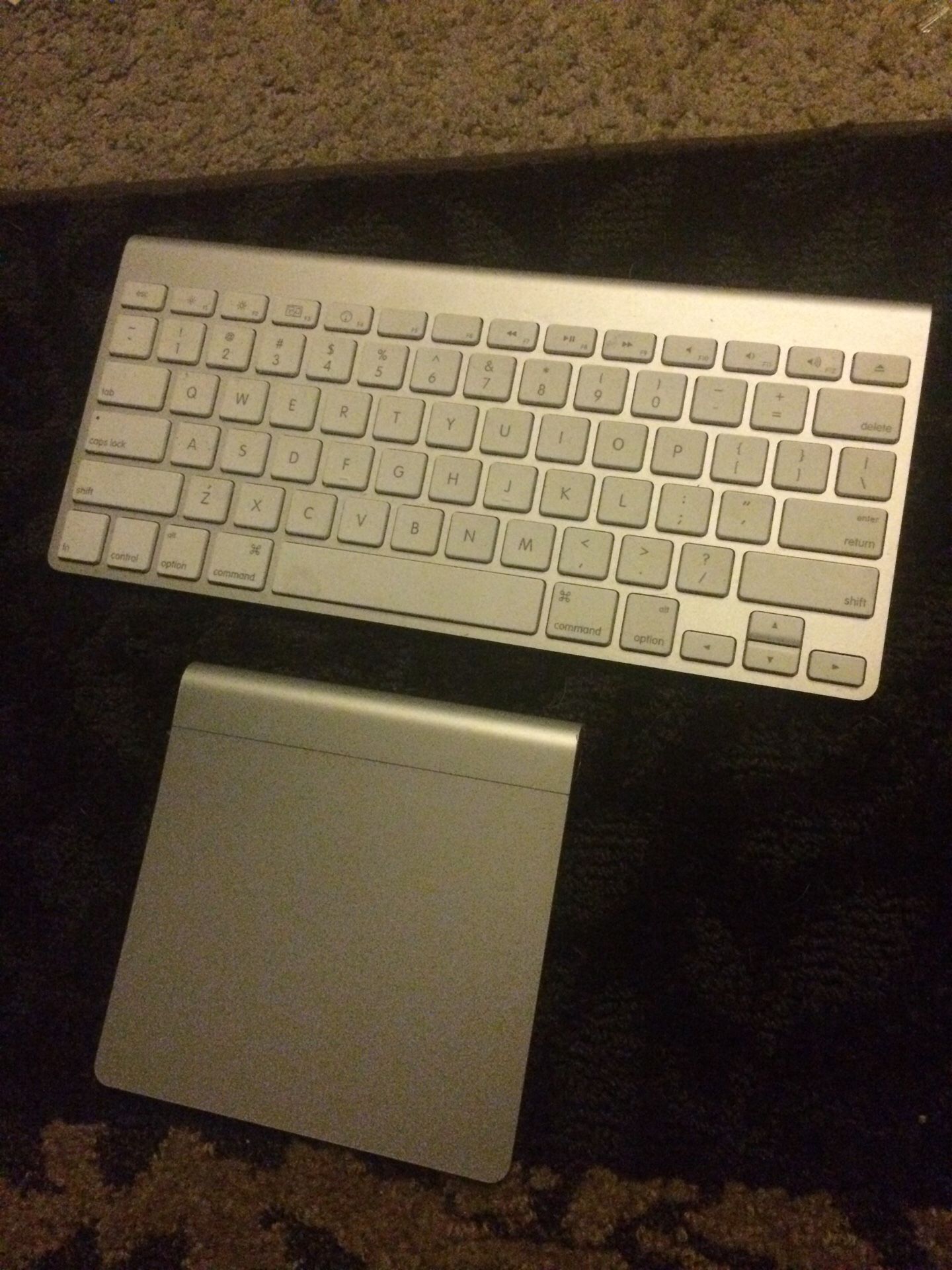 Mac keyboard & pad