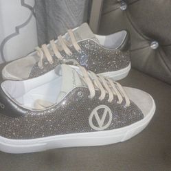 Valentino Sparkling Sneakers Size 9