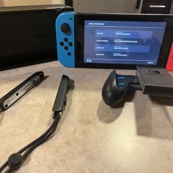 Nintendo Switch - Like New (two Physical Games)