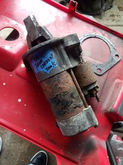 03 starter. Dodge caravan.