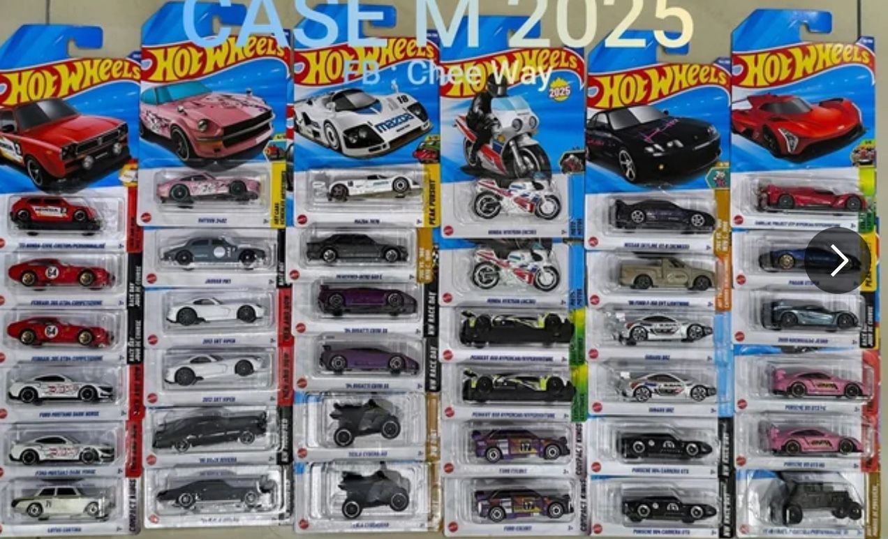M Case Hot Wheels 2025