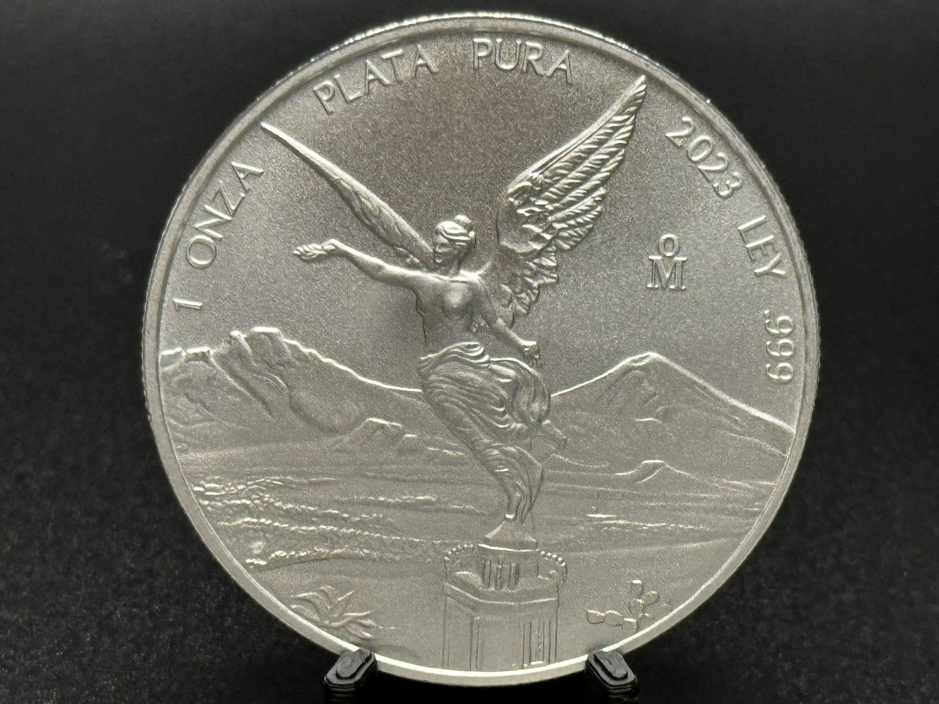 ($5.00 Over Spot) 2024 Mexican Libertad – 1 oz Silver Coin – .999 Fine – Stunning Design