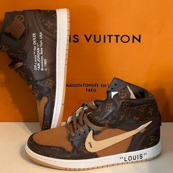 Lv Air Jordan 1 Off-white 