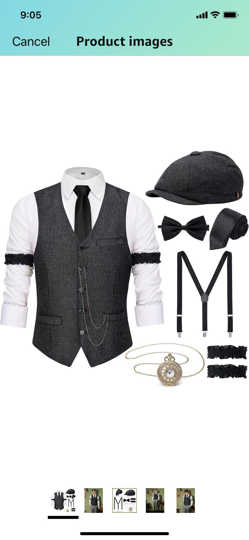 1920s Men’s Costume Accessories