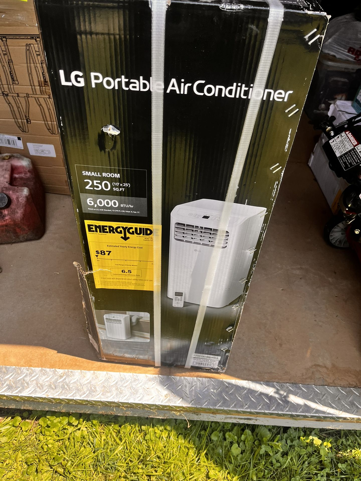 LG portable AC unit
