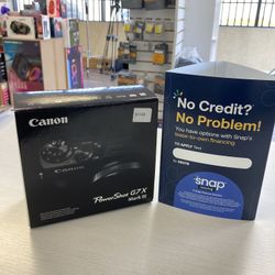 Canon PowerShot G7X III Silver Only At Downey Camera 