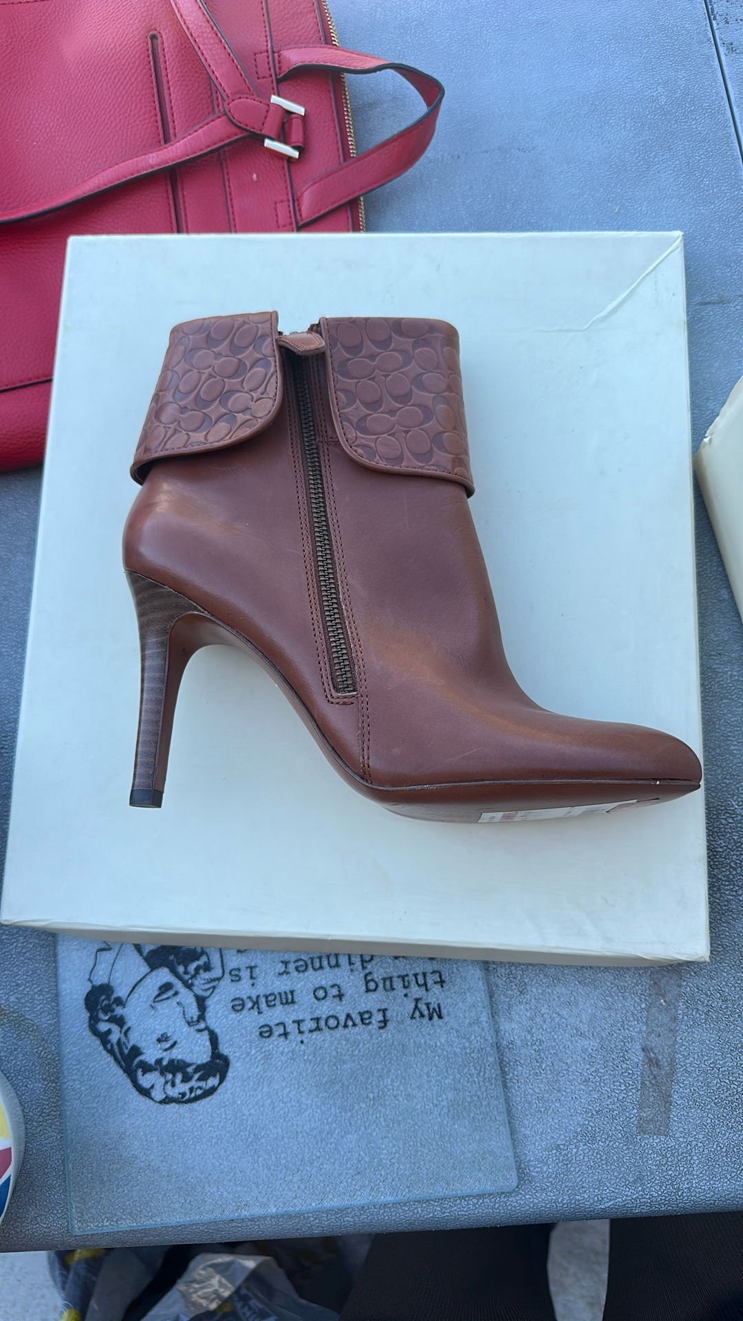 Coach leather Boots