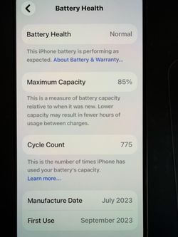 Apple iPhone 15 Pro in immaculate condition
