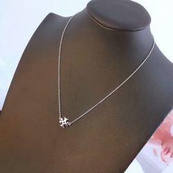 Tory Burch Silver Necklace   