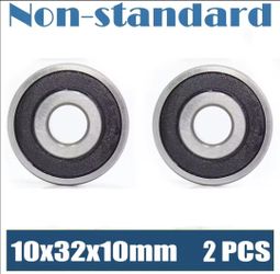 2 rodamientos de bolas 6201/10-2RS