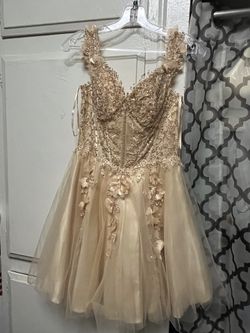 Gold/Champagne Dama Dress