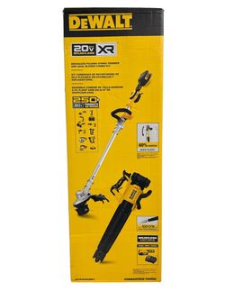 Dewalt Folding String Trimmer & Axial Blower Combo Kit