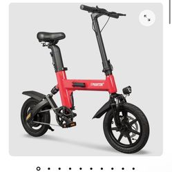 PHANTOM GOGO P14 E-BIKE (RED) NEW